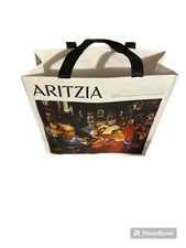 Aritzia Gift Paper Shopping Bag 12" X 13" X 5" w/ Wrapping Paper Tim Walker Art