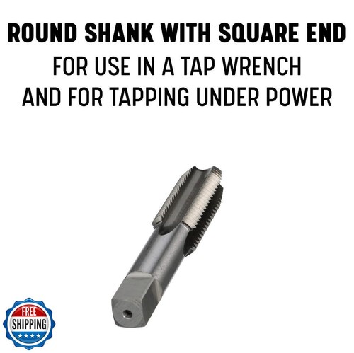 Drill America #10-24 UNC Tap and Die Kit, HSS Plug Tap and 1" OD HSS Round Di - Picture 3 of 5