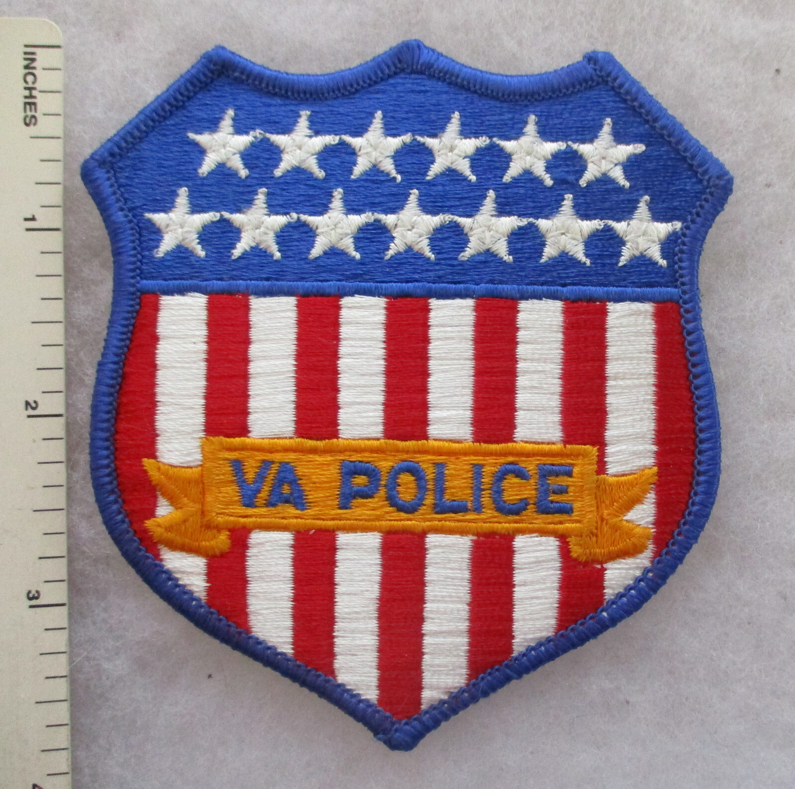 Original Vintage VA POLICE PATCH