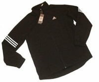 Herren Jacke Trainingsjacke Schwarz Sportjacke Adidas Ts Basic Gr. M Neu