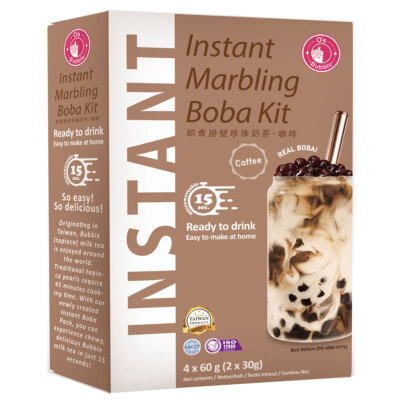 Os Bubble Instant Bubble Tea Milch Getränk mit süßem Kaffee 240g