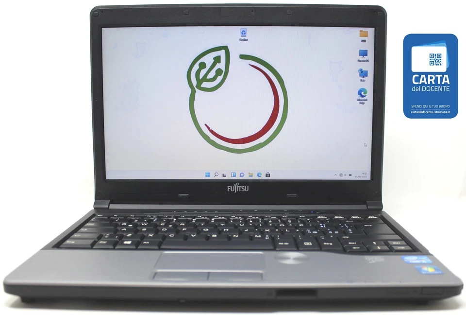 FUJITSU LIFEBOOK S762 13.3'' WINDOWS 11 RAM 8GB 256GB SSD NOTEBOOK FATTURABILE - Immagine 3 di 4
