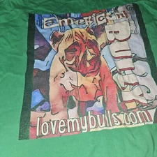 American Bully Dog Men's Tshirt NWT - Size 2XL