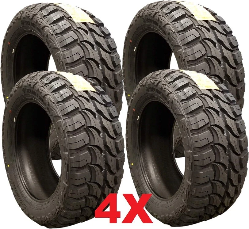 18 WHEEL TIRE 35 12.50 MT M/T 2500 3500 RAM F-250 F-350 NEW PACKAGE 18X10 - Imagem 2 de 4
