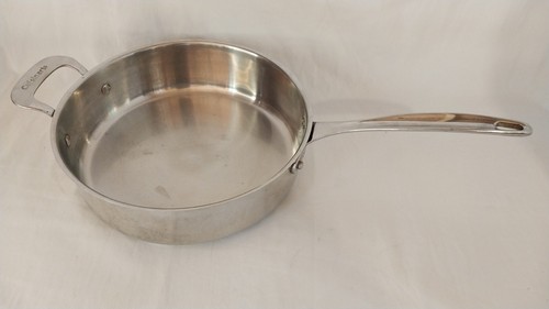 Cuisinart 4 qt (3.8L) Stainless Steel High Impact Bonded Base Sauté Pan #17550HD - Picture 5 of 11