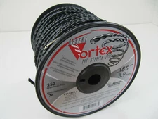 BLACK  VORTEX  LINE  TRIMMER  LINE  .155 x 250'  MEDIUM  SPOOL