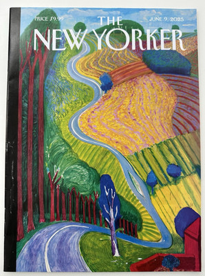 The New Yorker Magazine June 9 2025 David Hockney Garrowby Hill Jon Fosse Elias