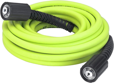 #ad Flexzilla Pressure Washer Hose with M22 Fittings 1 4 In. X 25 Ft. Zillagreen $47.11