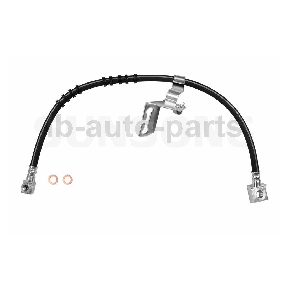 Sunsong Brake Hose Line Front 2x For Dodge Grand Caravan 3.0L 1992-1995