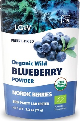 Loov Bio Wild Blueberry Pulver - 90g