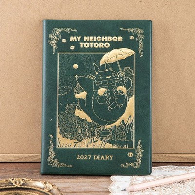 My Neighbor Totoro 2027 Schedule Book Planner B6 Gold Foil Studio Ghibli Japan