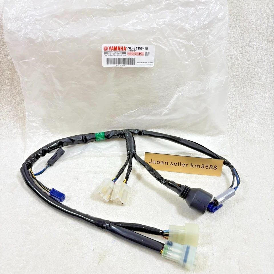 Cabo de farol Yamaha fabricante de equipamento original 5SL-84359-10-00 compatível com YZF-R6 2003-2005, R6S 2006-2009 - Imagem 3 de 4