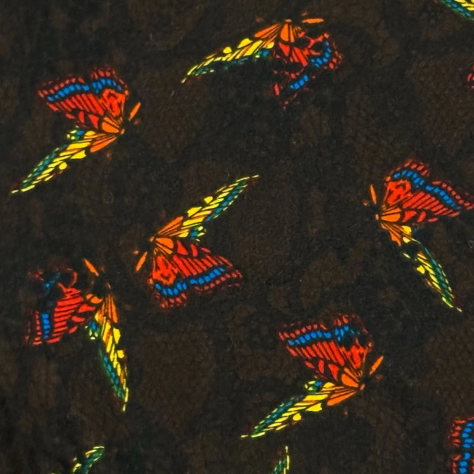 LuLaRoe Leggings TC Fits L XL Butterfly Print Vibrant Soft Stretch Boho NWOT - Image 3 of 4