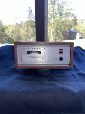 Columbia Stereo 8 Solid State Vintage 8 Track Tape Player Untested