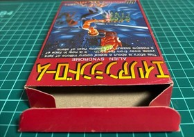 NES Famicom Soft Alien Syndrome Box With Instructions JPN Vintage Limited Editio