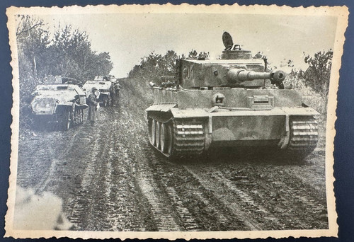 Panzerkampfwagen VI Tiger I heavy tank from 2nd SS Panzer Regiment