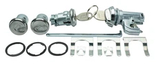 JEGS 18076 Door, Trunk & Glovebox Lock Set Fits Select 1970-1981 GM Models