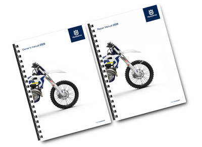 HUSQVARNA 2026 - 2 MANUAL SET - OWNERS & SERVICE  WORKSHOP REPAIR MANUAL