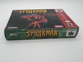 Spiderman 1st Print (Nintendo 64,) N64 New Factory Sealed Rare - WATA CGC VGA