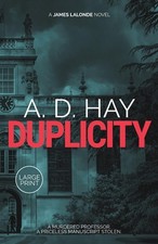 Duplicity: A James Lalonde Novel by A.D. Hay Paperback Book