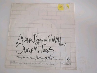 Pink Floyd - Another Brick in the Wall (1979) Vinyl 7` inch Single Vg +++