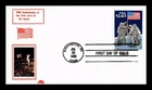 DR JIM STAMPS US COVER MOON LANDING 20TH ANNIVERSARY PRIORITY MAIL SPACE FDC