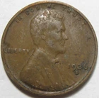 1936-D Lincoln Wheat Cent - #10000-64