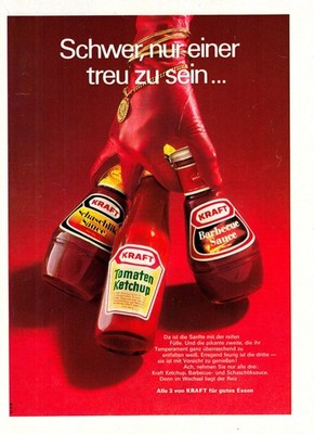 3w23724/ Reklame / Werbung aus 1968   Kraft Saucen