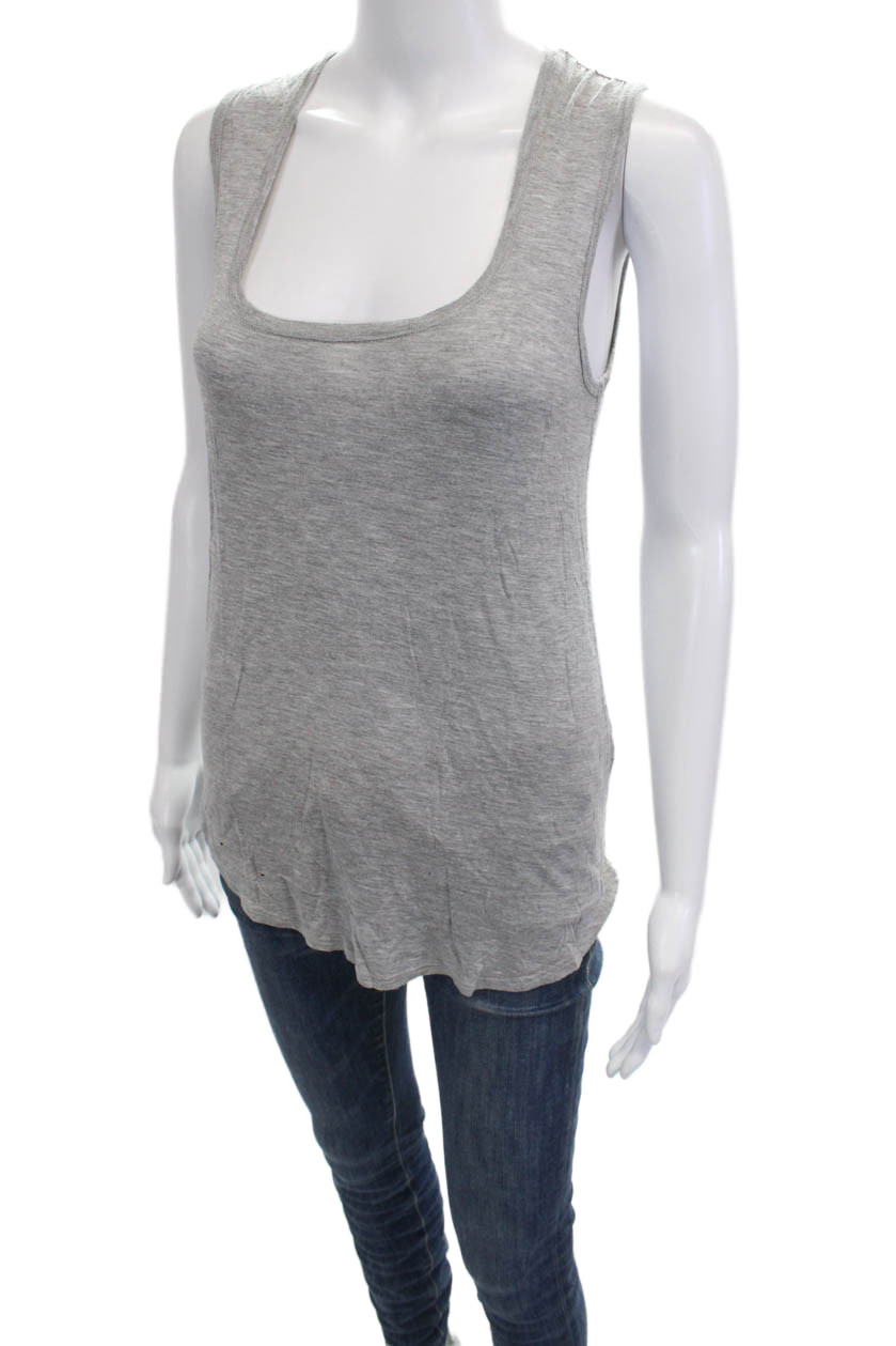 ATM Womens Basic Modal Square Neck Sleeveless Tan… - image 2