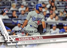 Andrew Toles 2017 Topps All-Star 454  Los Angeles Dodgers  Baseball Card