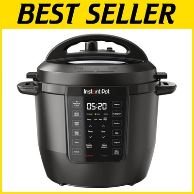 #ad Programmable 6QT Pressure Cooker Black $241.99