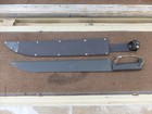 Rare discontinued Cold Steel 18" Seax Machete with sheath