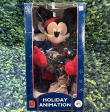 1999 Rare Santa's Best Disney MICKEY UNLIMITED Holiday🎄Animation Mickey Mouse