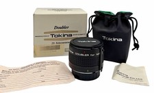 Tokina 2X Teleconverter Doubler for Minolta M/MD Mount w/ Case Box  Papers