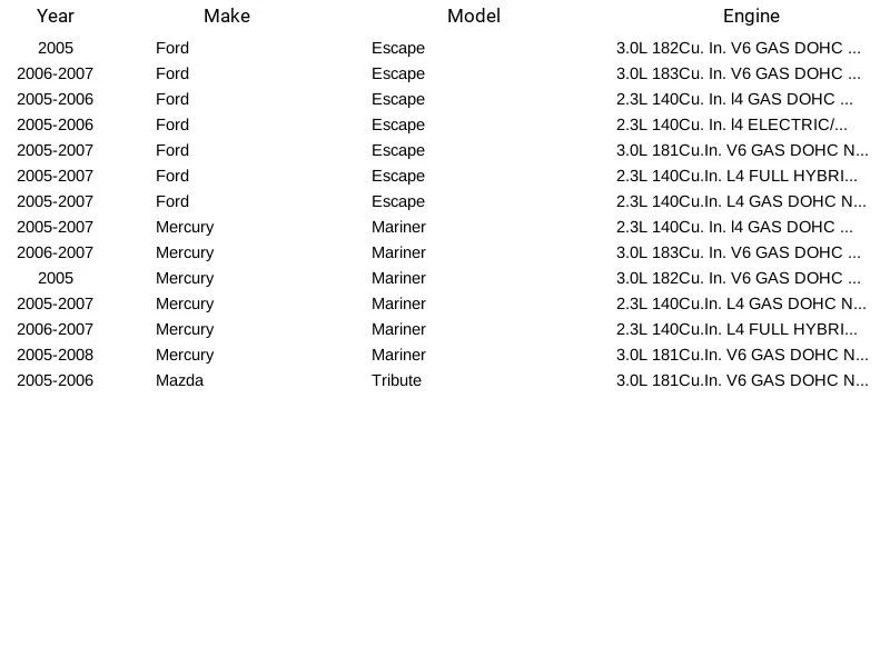 Módulo de bomba de combustible CarQuest E2453M para Ford Mercury Mazda Escape Mariner 2005-2008 Foto 4 de 4