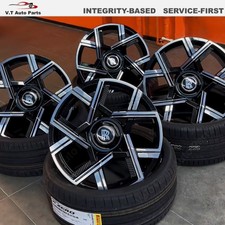25 Black Badge Style 23 Inch Wheel Kit For Rolls-royce Cullinanforged Wheels