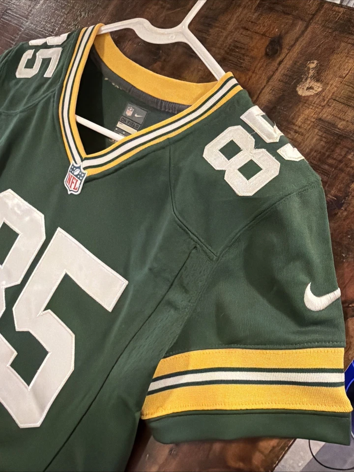 Camiseta Nike Greg Jennings para mujer talla M cosida en el campo Green Bay Packers... Foto 4 de 4