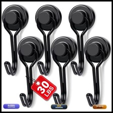 E BAVITE 6 Magnetic Hooks 30lbs+ for 2026 Cruise Essentials