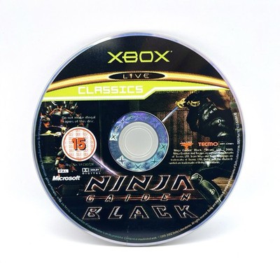 Ninja Gaiden schwarz Xbox Original Videospiel Klassiker PAL UK nur Disc - GETESTET