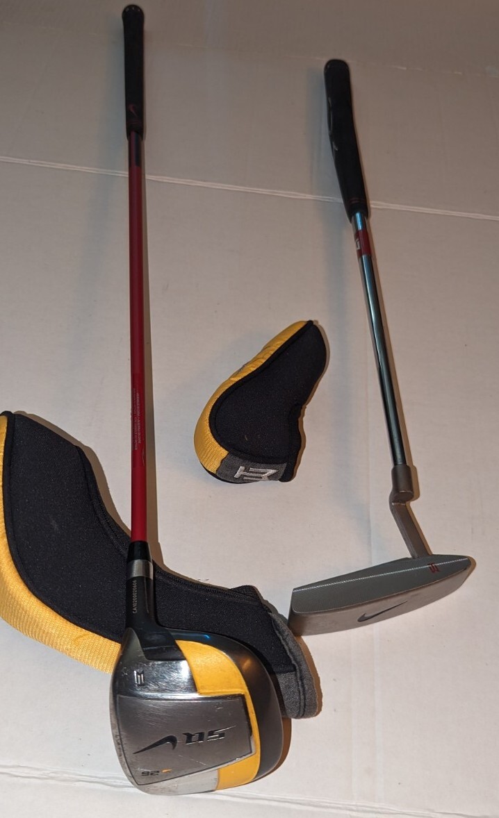 Nike Tiger Woods TW Putter & Sasquatch SQ Junior Fairway Nike Tiger Woods TW Putter & Sasquatch SQ Junior Fairway