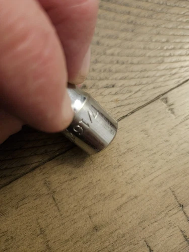 Mac Tool X146R 7/16" SAE 3/8"dr 6pt Chrome Socket USA Great Condition