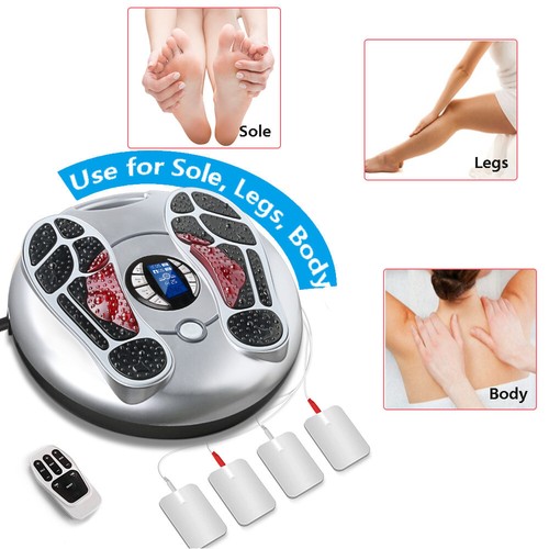 Foot Massager Leg Circulation Machine Muscle Stimulator TENS Unit Reduce Swellin - Picture 10 of 12