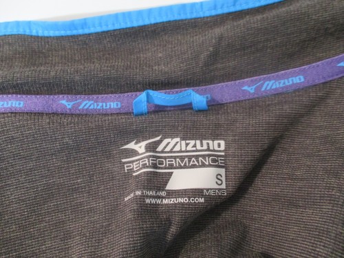 NEW WITH TAGS SMALL Mizuno Breath Thermo Vest Mens S Blue Full Zip - Picture 3 of 7