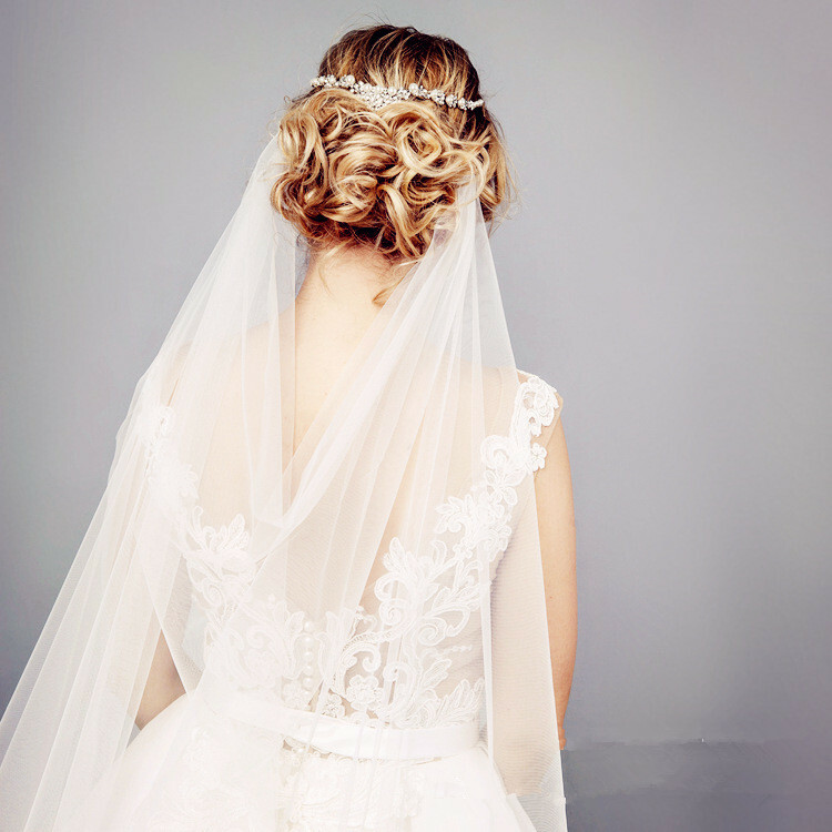 New Cathedral wedding Bridal veil 118 display picture 3