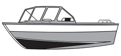 7.6oz BOAT COVER RAIDER PRO SPORT 202 HSWB NO MOTOR COVER 2014