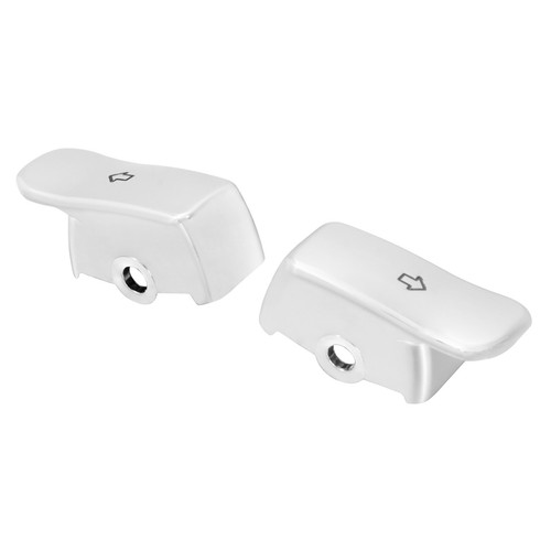 Chrome Turn Signal Extension Caps Switch Button Fit For Harley Sportster 2014-20 - Picture 3 of 12