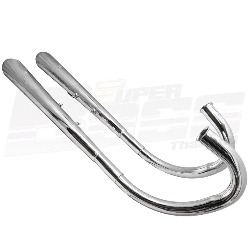 Silenciador de escape para HONDA CB175K4 K5 K6 K7 R+L ***Estilo PT*** Foto 2 de 4