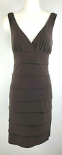 Vintage NWT Studio Y Dress - Size M - Brown