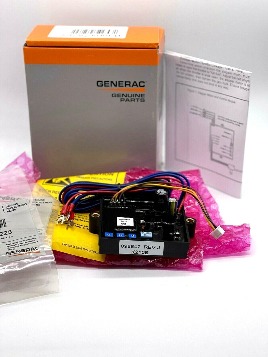 Generac Governor Stepper Motor Controller (098647ASRV) for