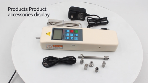 Push Pull Force Gauge Digital Dynamometer Tester Equipment Measure Tools 200N - Video 1 of 1
